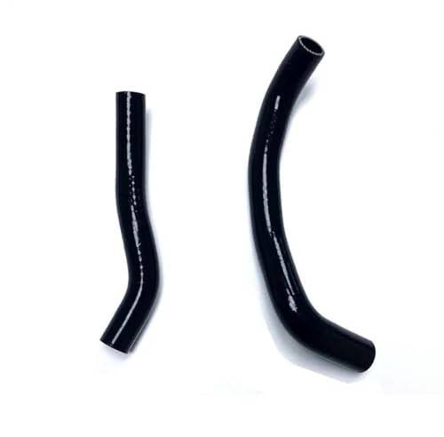 Manguera de radiador para Motocicleta Kit De Manguera Refrigerante para Radiador De Silicona para Motocicleta KFX400 LTZ400 DVX400 KFX LTZ DVX 400 2003-2008 Kit De Piezas De Tubo Tubería(Black)