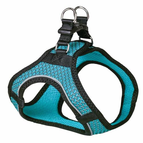 Nobby Geschirr MESH AIR hellblau XS-S Brust: 30-35 cm, Bauch: 30-36 cm