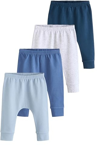NEXT Baby Jungen Leggings im 4er-Pack