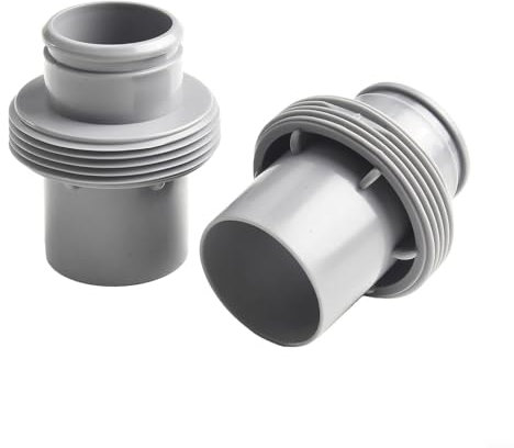 Eawfgtuw Adaptateur de conversion de pompe de filtre de piscine, connecteur de tuyau de 38 mm pour piscine hors sol, système de filtration à sable et cartouche avec raccord de 3,8 cm