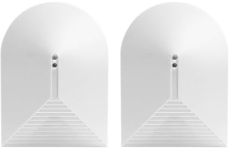 Aboiled 2X Glass Break Sensor Detector for Alarm System Wired Glass Break Sensor