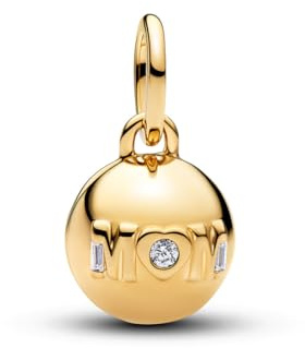 PANDORA Mum Ball Clasp Charm 764457C01 Charm Anhänger