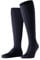 FALKE Herren Kniestrümpfe Teppich Im Schuh M Kh Wolle lang einfarbig 1 Paar, Blau Dark Navy 6370, 41-42