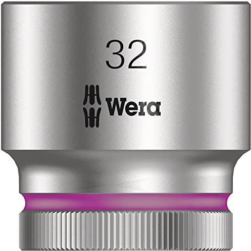 WERA-05003617001-8790 HMC Zyklop Nuss 32,0 - Llave de vaso Zyklop con arrastre de 1/2