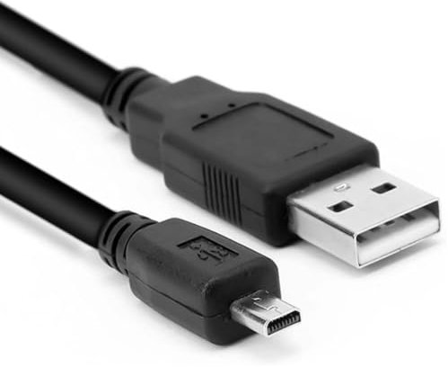 AAA PRODUCTS USB cable for Panasonic Lumix DMC-S2, DMC-S3, DMC-S5, DMC-SZ1, DMC-SZ02, DMC-SZ3, DMC-SZ5, DMC-SZ7, DMC-SZ8, DMC-SZ9, DMC-SZ10 Digital Camera - Length: 3.3ft / 1M