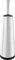 Brabantia Toilet Brush with Holder, Classic Matt Steel