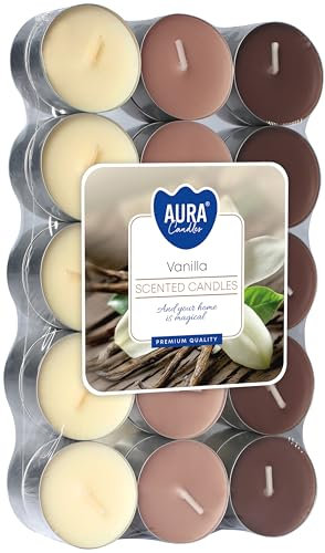 VISCIO TRADING candelita 30 Piezas de vainilla perfumado