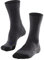 FALKE Herren Tk2 Explore Cool M Lyocell Funktionsmaterial Antiblasen Dick Wandersocken, Grau Asphalt Melange 3180, 42-43 EU
