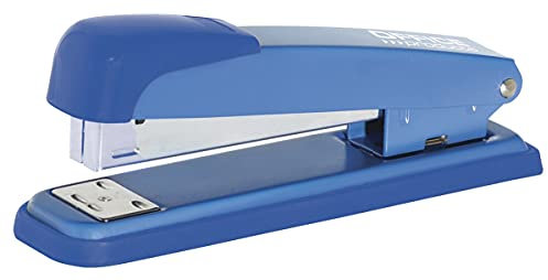 OFFICE PRODUCTS Büroheftgerät Heftgerät/Für 40 Blatt/Farbe: Blau/Typ 24/6, 26/6, 23/6, 24/8/ Gehäuse und Mechanismus aus Metall/Garantie: 5 Jahre