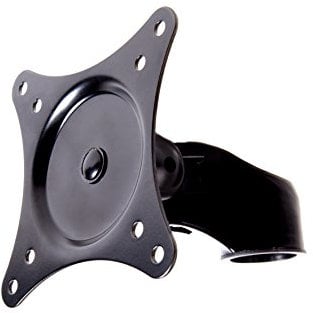 Duronic Monito Arm Stand VESA Head DM45 DM55 DM65 DMG, Mounting Head to Use with Any Duronic Desk Mount Pole Bracket, Rotates and Tilts, Fits VESA 75/102
