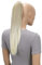 CAISHA 50cm Clip on Zopf Haarteil Pferdeschwanz Haarverlängerung Kunsthaar Glatt Blond Mix H151