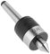 Mt2 Live Revolving Center, Precision MT2 Turning Live Center Metal Turning Tool for Woodworking Lathe Machine, 0.005 Accuracy