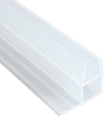 Aexit 2M 78,7'' fenêtre sans cadre joint porte douche pour clair 10mm verre 3/8'' 375Q997