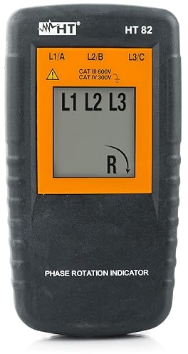 HT82 Misuratore Cercafase Senso Ciclico Fasi Autoalimentato Trifase HA000156