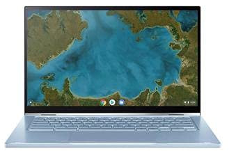 ASUS Chromebook Flip C433TA-AJ0044 LPDDR3-SDRAM 35.6 cm (14) 1920 x 1080 pixels Touchscreen Intel® Core™ M 8 GB 64 GB eMMC Wi-Fi 5 (802.11ac) Chrome OS Blue, Silver