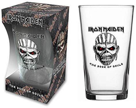 Iron Maiden The Book of Souls Bierglas (rz)