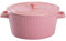 WHJY Pink Ceramic Casserole Dish with Lid，1 Quart Ceramic Casserole Pan for Bakeware Oven
