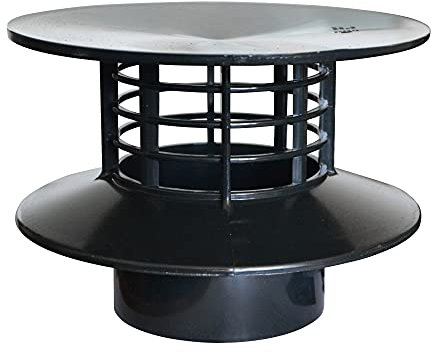 Jardibric - Extracteur Statique Ø100 en PVC pour Fosse Septique ou Micro-station - Optimisez l'Aération de Vos Installations