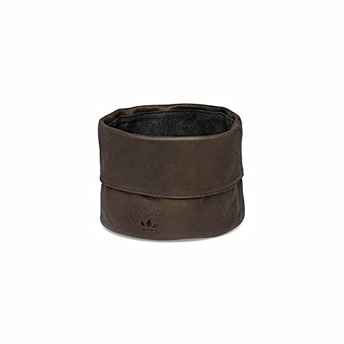 Dutchdeluxes Brotkorb aus Leder - Vintage Braun
