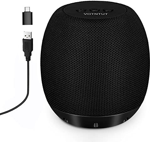 ZETIY Mini Altavoces PC, Altavoz de Computadora Sonido Estéreo Portátil Altavoz USB para PC, Ordenador de sobremesa, portátil, Móvil, Tabletas, 8W (Black)