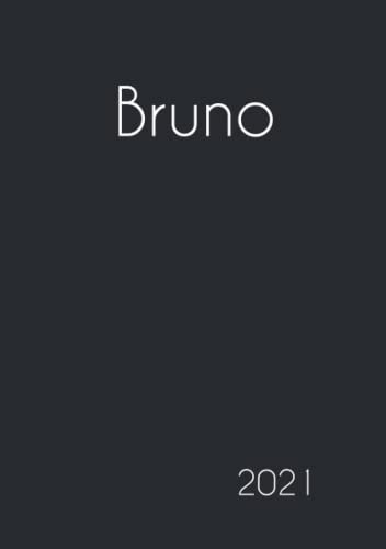 Bruno 2021: personalisierter Kalender - DIN A5 - eine Woche pro Doppelseite