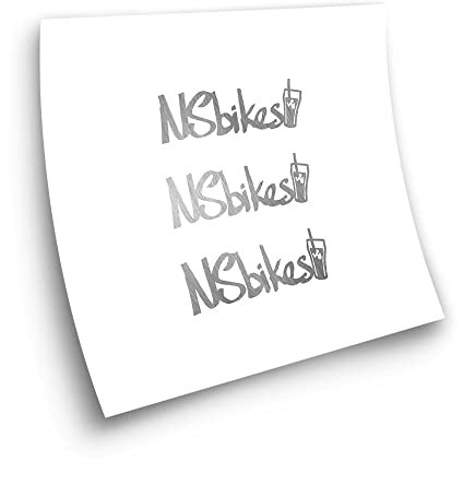 Aufkleber kompatibel mit Fahrrad NS Bikes Logo