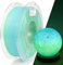 IEMAI PETG Filament 1.75mm, Durchscheinend PETG Blau Grün 1Kg, Regenbogen PETG High Speed 3D Drucker Filament, PETG 1.75mm, Maßgenauigkeit +/- 0,02 mm