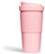Neon Kactus Insulated Coffee Cup | Reusable Coffee Cup with Silicone Seal & Sleeve | Leakproof Travel Mug for Hot and Cold Drinks | Double Walled, Food Grade, Dishwasher-Safe | Pink Flamingo, 20oz