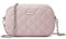 David Jones - Dämen Kleine Umhängetasche - Frau Mini Handtasche PU Leder - Handy Tasche Multi Taschen Reißverschluss - Kette Crossbody Bag Viele Fächer - Abendtasche Clutch Party Elegant Rosa
