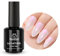 Beetles 15 ml UV Gel Nagellack Perle Jelly, Nagellack Glasierter Donut Pearl Transparent UV LED Maniküre Nagelstudio DIY Nagelkunst Design für Anfänger Gel Polish
