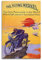 ECHUN Vintage-Poster 1913 Crossing The Great American Desert on His Flying Merkel, dekorative Leinwand, Wand- und Kunstbild, Gemälde, 30 x 45 cm
