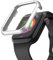 WFCKPQF Compatibile con Apple Watch Serie 3 Custodia in Acciaio 38mm Argento, AntiGraffio Metallo Protezione Cover Orologio Case di Alluminio Paraurti Protettiva per iWatch 38mm Custodie Series 3 2 1
