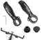 1 Paar Fahrrad Lenkerenden Aluminiumlegierung MTB Bar Ends Fahrrad Hörner Fahrradgriffe Bike Sicherheit Lenker Griffe für Rennrad Mountainbike 22,2 mm