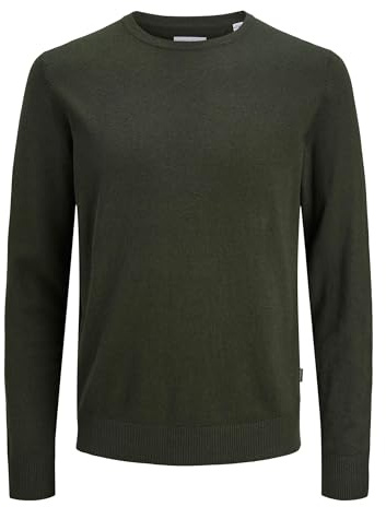 JACK & JONES Herren Jjeemil Knit Crew Neck Noos Strickpullover