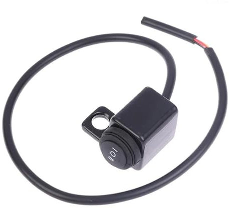 Assemblage commutateur Moto Phare antibrouillard pour Guidon de Moto 12 V, Interrupteur étanche à Trois Positions(Right)