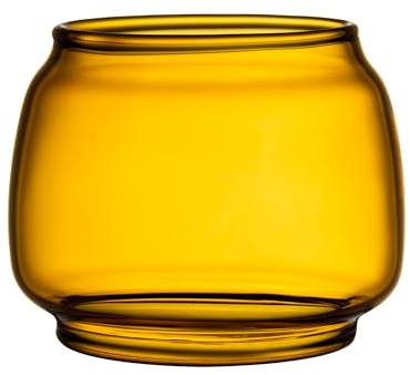 Thous Winds Petroleumlampe Schirm aus Hitzebeständigem Glas, Schirm für Petroleumlampe, Ersatz Lampenschirm für Memory Kerosin Laterne (Braun)