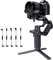 Feiyutech SCORP Mini 3 Pro–Stabilizzatore Gimbal 3 Assi,AI Tracking 4.0 Integrato,Impugnatura Rimovibile con Controllo Wireless,Carico Massimo 2KG,Porta di Espansione 1/4,per Fotocamere e Smartphone