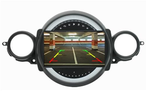 9'' AHD GPS Sat Nav Navigator Canbus Autoradio CarPlay Android Compatible with BMW Mini Cooper R50 R52 R53 R56 R57 R58 R59 F55 F56 F57/Clubman R55/Countryman R60/Paceman R61 (Radio C)