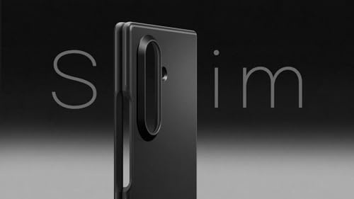 Designed for Samsung Spigen ThinFit Magnet Case für Galaxy Z Fold7, schlanke, Zweiteilige Handy-Hülle mit Magnet zum Anbringen von Gadgets, Air Cushion Technologie, Qi2-Charger kompatibel, Black