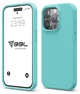 Babilden Liquid Silicone Case for 15 Pro, Slim (Light Blue (11))