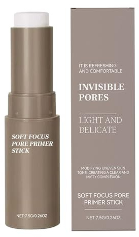 Pore Eraser, Invisible Pore-Minimizing Stick, Oil Control Primer, Smooth Skin Texture Enhancer for Daily Wear, Girls' Makeup Essentials, Women's Beauty Routine, Parties, Travel, and Special Events