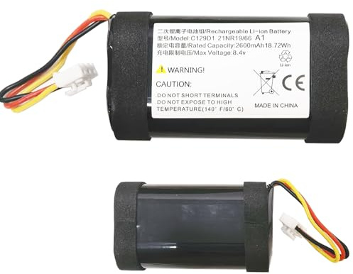 Aousavo C129D1 Replacement Battery Compatible with Bang & Olufsen B&O BeoPlay P6 A1 Speaker Replacement Battery C129d1 C129d3