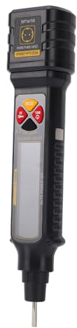 Fafeicy Steckdosen-Stromkreisanalysator, RCD-Test, 12–300 V AC-Spannungsprüfstift, Digitale Polarität, Live-Draht-Locator für die Sicherheit zu Hause (EU-Stecker 250 V)