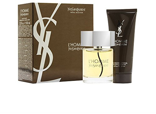 L'Homme Yves Saint Laurent By Yves Saint Laurent For Men. Gift Set( Edt Spray 3.3 Oz & & All Over Shower Gel 3.3 Oz )