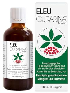 Eleu Curarina® 100 ml - Traditionelles pflanzliches Arzneimittel zur Behandlung von Erschöpfungszuständen wie Müdigkeit & Schwäche