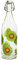 Bouteille limonade 1 Litre, CollectionNadia, style moderne - uniques (ART GLASS powered by CRISTALICA)