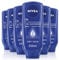NIVEA In-Shower Body Moisturiser Nourishing for Dry Skin Pack of 6 (6 x 250ml), Body Moisturiser for Use in the Shower, Moisturiser for Women with Almond Oil