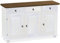Highboard Nussbaum Rio Classico Esszimmer Holz Pinie Massivholz Echtholz Farbe wählbar Brasilmöbel