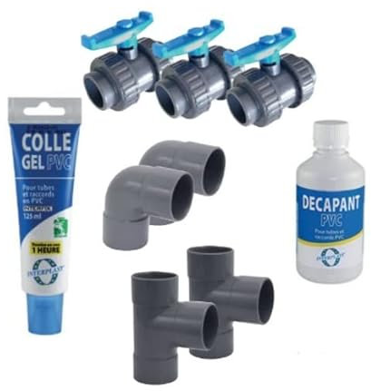 Kit by-Pass Poolstar POOLEX pour pompe à chaleur Poolex PC-BYPASS-50