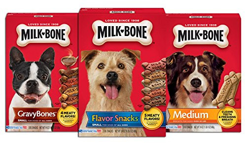 Milk-Bone Charnus Saveur friandises pour Chien Lot de différents